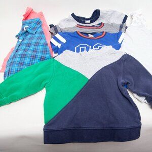 Janie & Jack Baby Boy Bundle 12-18 M – 8-Pc Hoodie, Tees, Shirts, Romper, Jogger